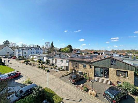 Blick vom Dachgeschoss