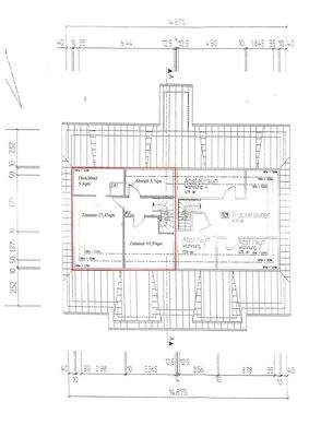 Grundriss Spitzboden