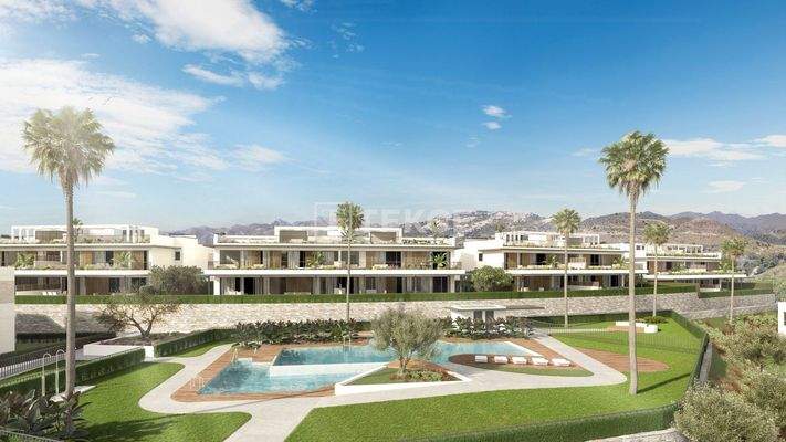Newly-Built Duplex Apartments in Marbella near a Golf Course