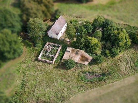 Luftaufnahme Seitenansicht