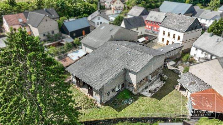 Luftbild - Immobilienensemble