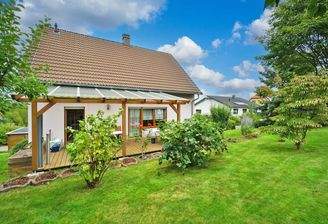 Hintere Ansicht Haus