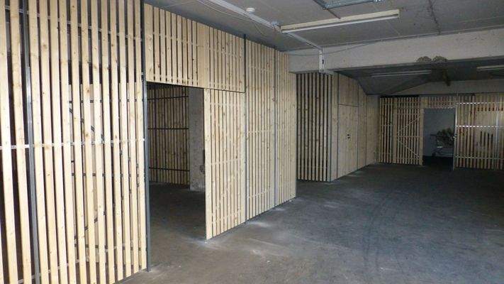 Rhomberg's Fabrik Holzzaun im Inneren