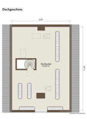 Grundriss Dachgeschoss