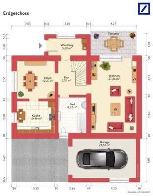 Erdgeschoss Grundriss