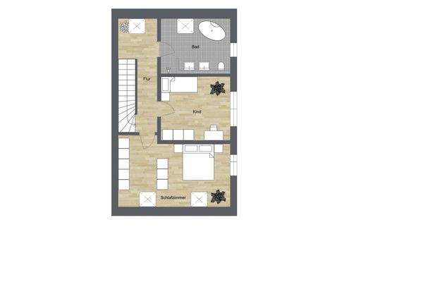 022 - Grundrissplan Obergeschoss