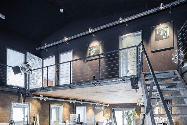 Halle Aufgang zum Obergeschoss