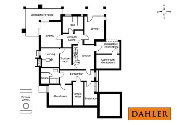 Grundriss Untergeschoss