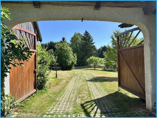 Parkähnliches Grundstück