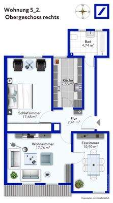Grafik_Wohnung 5_2. OG re.