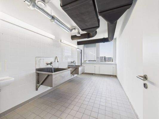 ehemaliger Kontrollbereich mit Sonderausstattung