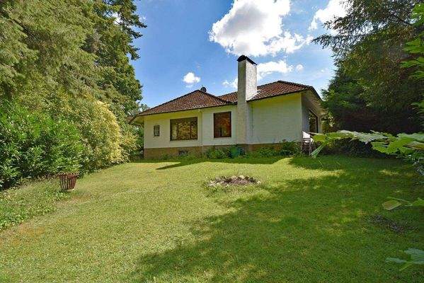 rückwärtige Hausansicht