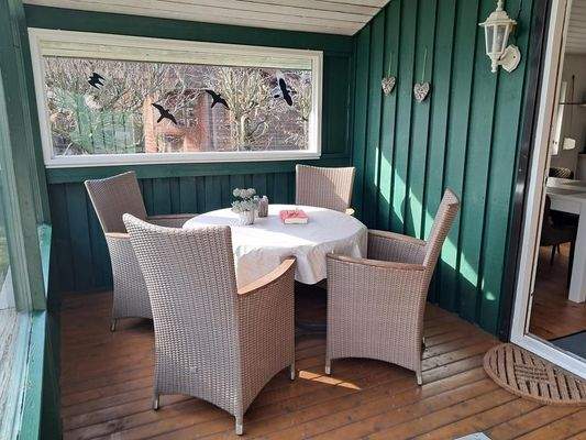 Entspannen auf der Terrasse