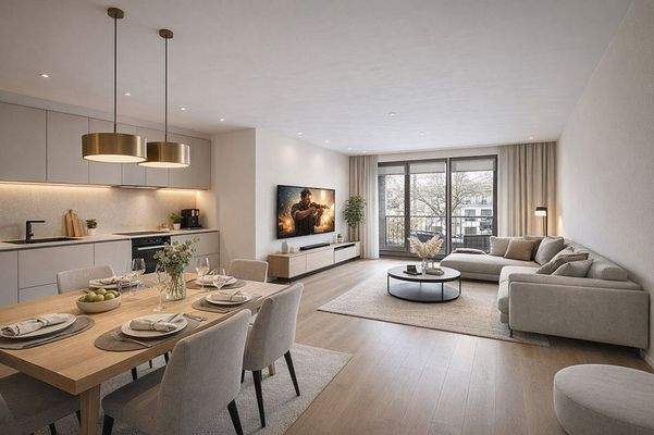 Wohn-Esszimmer_mit_Küche_nach_möglichen_Umbau_gestaged