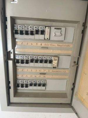 Elektroinstallation wurde erneuert