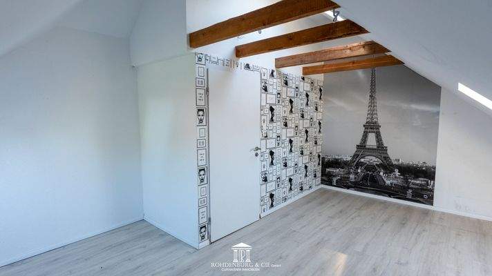 Schlafzimmer im Dachgeschoss