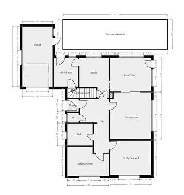 Grundriss Erdgeschoss