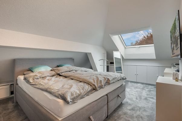 Schlafzimmer Dachgeschoss