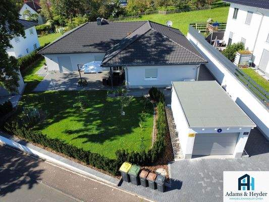 Flugaufnahme Vorderansicht