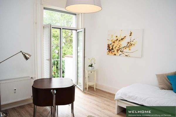 Wohnbereich mit Balkon