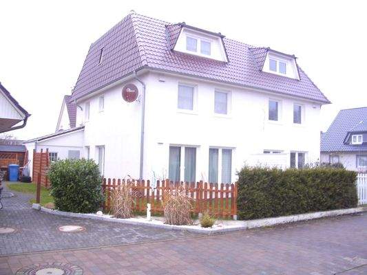 Südseite der Haushälften 