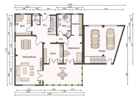 Grundriss Erdgeschoss