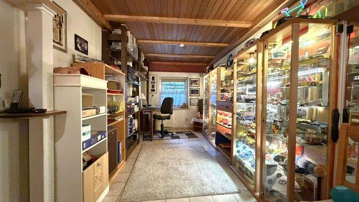 Souterrain Hobbyraum