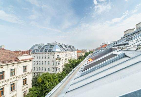 Aussicht Dachgeschoß