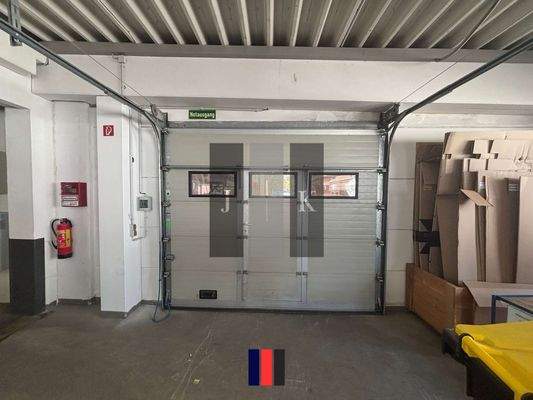 Rolltor Innenansicht