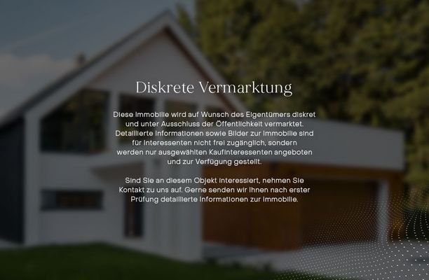 Diskrete Vermarktung