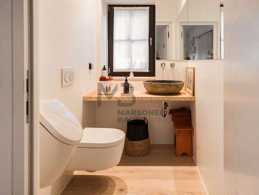 Tages-WC Erdgeschoss - bagno giorno al piano terra