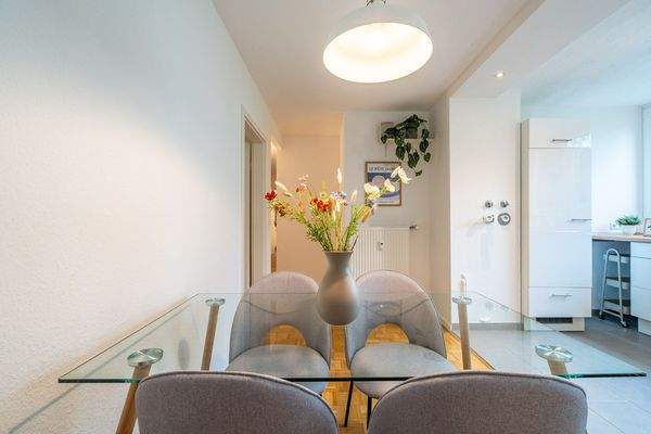 Essecke bei Einbauküche