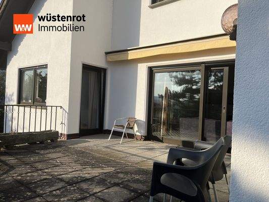 Zugang Balkon aus Kaminzimmer