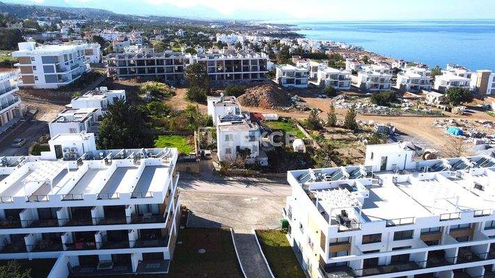 Apartments with Unblocked Sea and Mountain Views in Girne
