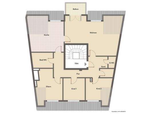 Grundriss Dachgeschoss