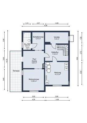 Grundriss Kellergeschoss