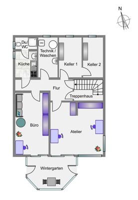 Grundriss UG