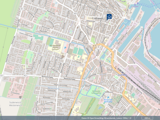 nah zu Innenstadt und Bahnhof