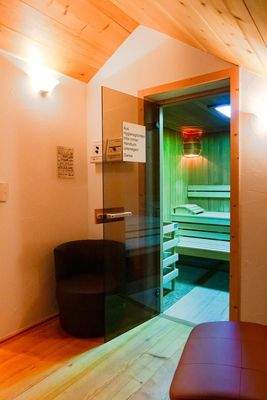 Der Saunabereich