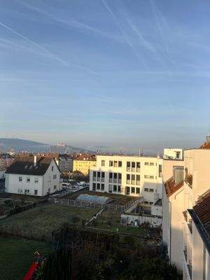 Ausblick vom Balkon aus