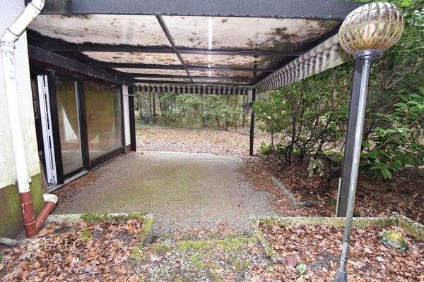 Überdachte Terrasse