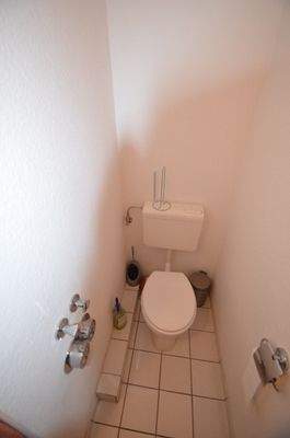 Teilansicht Toilette