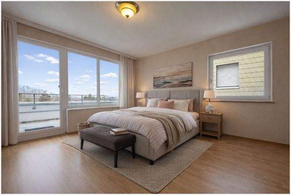 Visualisierung Schlafzimmer