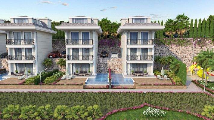 Stylish Villas in Kestel, the Rising Region of Alanya