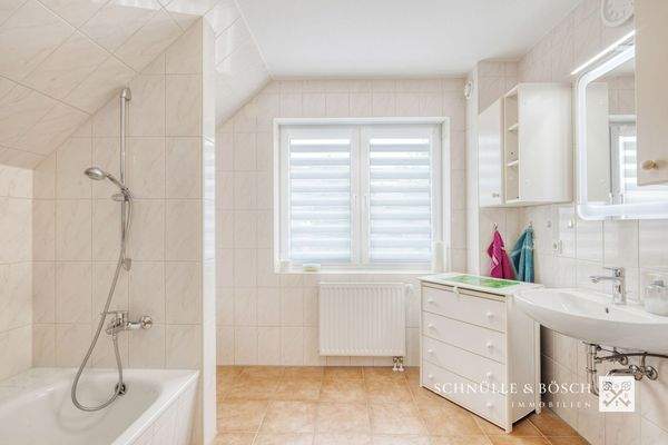 ... und die Zweite im Obergeschoss