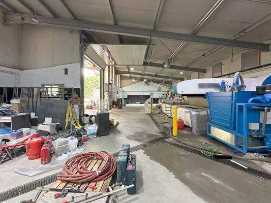 Lager- und Produktionsbereich