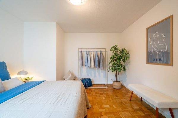 Platz für Schlafzimmermöbel