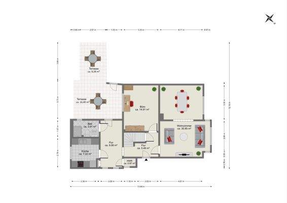 Grundriss Erdgeschoss