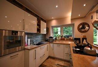 Die hochwertige Einbauküche