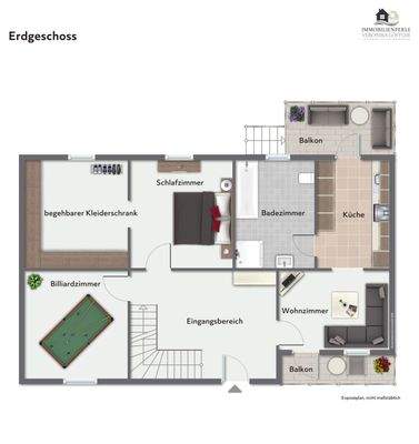 Immobilienperle Veronika Löffler - Grundriss - Erdgeschoss